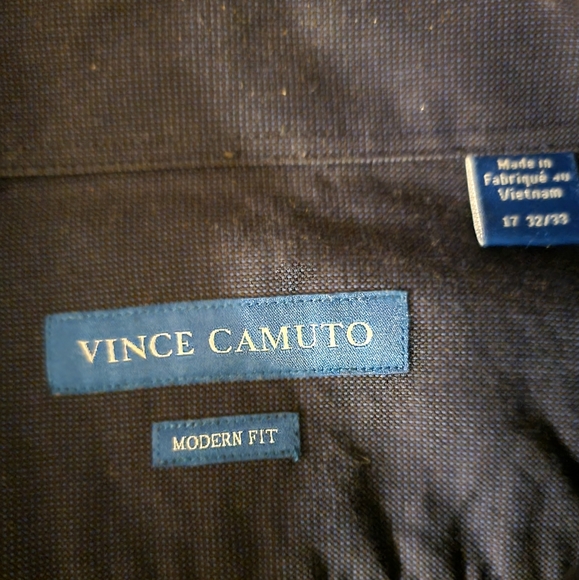 Vince Camuto longsleeve shirt size 17, NWOT - Picture 2 of 2